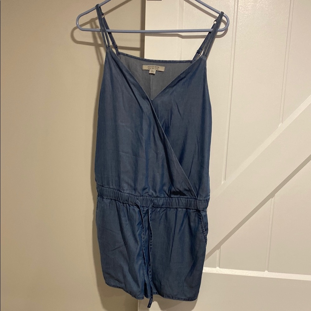 All Saints Blue Romper